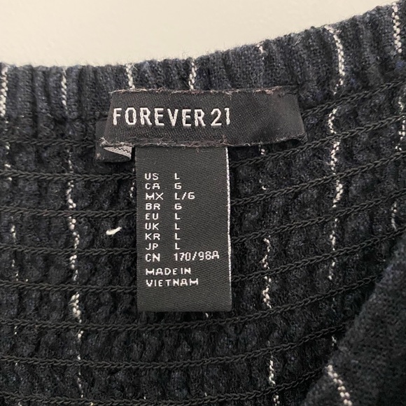 Blue and white stripes Forever 21 dress - Picture 3 of 5